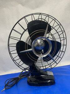 0634.140.レトロ扇風機 NATIONAL ELECTRIC FAN 線ガ切れでいる動作未確認ジャンク品