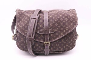 【中古美品】LOUIS VUITTON ルイヴィトン モノグラムミニラン ソミュール30 M95227 バッグ ショルダーバッグ レディース【漂亮】