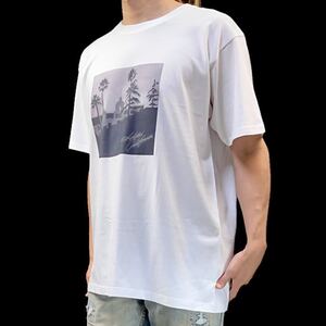 新品 イーグルス ホテルカリフォルニア アルバム アートワーク モノクロ Tシャツ S M L XL ビッグ オーバー サイズ XXL~5XL ロンT パーカー