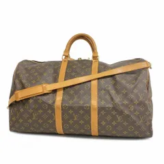 ルイ・ヴィトン(Louis Vuitton) ルイ・ヴィトン ボストンバッグ モノグラム キーポルバンドリエール55 M41414 ブラウンメンズ レディース