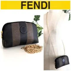 美品 FENDI サコッシュ ショルダーポーチ ミニバッグ レディース メンズ