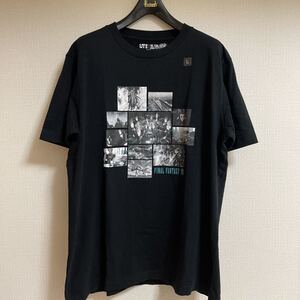 ユニクロ☆ファイナルファンタジー35thアニバーサリーTシャツ FF7 L 未使用 黒