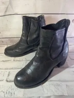 OFFICINE CREATIVE BACK ZIP BOOTS  24cm 黒