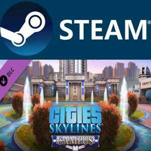 Cities Skylines Campus DLC シティーズ スカイライン Campus 日本語未対応 PC STEAM コード