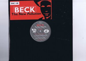 盤質良好 イタリア盤 12inch Beck / The New Pollution / Aphex Twin ベック ZAC 148