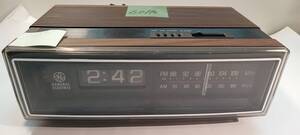 GENERAL ELECTRIC vintage radio model №7-4305c flip clock パタパタ時計付き　60Hz