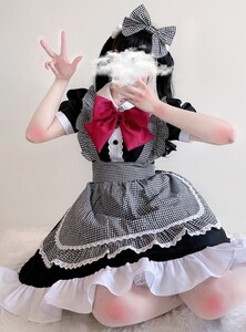 メイド服　セクシーコスプレ　新品　コスプレ衣装