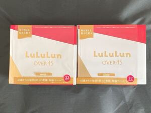 Lululun ルルルン フェイスパック カメリアピンク OVER45 モイスト 32枚 2箱セット