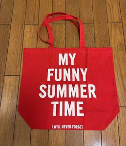 新品 THE MACKSHOW マックショウ トートバッグ 赤 MY FUNNY SUMMER TIME 検 COLTS コルツ