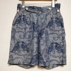 45R/45rpm デニムジャカードSHORT PANTS ショートパンツ ハーフ ショーツ ブルー フォーティーファイブアールピーエム 4-0619S 223010