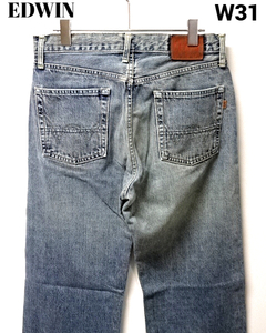 W31【EDWIN 505XX DENIM PANTS 5053 KS-446 E501-0907 日本製 エドウィン 505XX セルビッチ デニムパンツ インディゴ 赤耳】