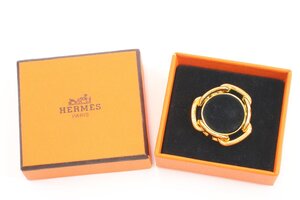 HERMES エルメス ルカデ シェーヌダンクル スカーフリング スカーフ留め アクセサリー ゴールドカラー 3565-A