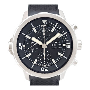 IWC アクアタイマー 44mm クロノグラフ デイデイト IW376803 自動巻き ステンレススティール メンズ IWC 中古 【時計】