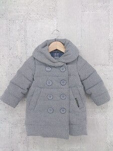 ■ RUGGEDWORKS ラゲッドワークス キッズ 子供服 中綿 ダブル コート ジャケット 90 グレー *