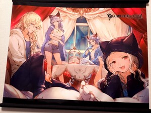 説明必読 ネコポス発送条件あり GRANBLUE FANTASY グランブルーファンタジー よろず屋シェロ 新宿マルイ出張所 販売 B2サイズタペストリー