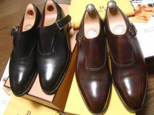 ジョンロブ JohnLobb ジャーミン2 エドワードグリーン 7000 5 1/2 プレステージライン JERMYNⅡ 24.5 25 ダークブラウン ブラック 黒 茶