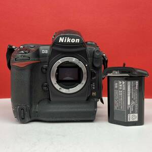 □ Nikon D3 デジタル一眼レフカメラ ボディ EN-EL4a 動作未確認 現状品 ニコン