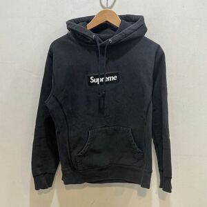 Supreme シュプリーム BOX LOGO HOODED SWEATSHIRT ボックスロゴフーディー パーカー スウェットシャツ ブラック S 697102