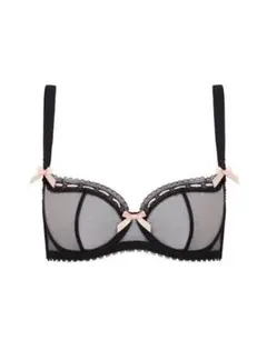 Agent provocateurメッシュリボンブラジャー 黒