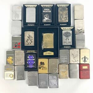 mh12 ZIPPO ジッポー オイルライター 28点 おまとめ 喫煙具 喫煙グッズ コレクション アンティーク レア品 ヴィンテージ USA 引退品