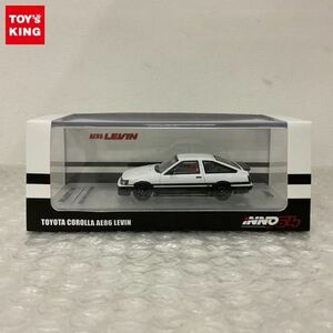 1円〜 イノモデル 1/64 トヨタ カローラ AE86 レビン ホワイト