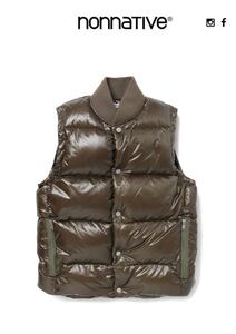 nonnative NN-V3602HIKER DOWN VEST POLY DICROS DNA LIGHT ノンネイティブ ダウンベスト