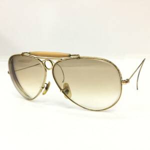 60 Ray-Ban レイバン B&L ヴィンテージ 70’s Shooter シューター サングラス USA ティアドロップ グラデーションレンズ ケース付き 度入り