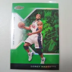 レア COREY MAGGETTE FINEST GREEN REFRACTOR