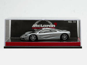 1/64 PMA マクラーレン F1 銀 ロードカー McLaren no.14 Micro Champs 530-133641