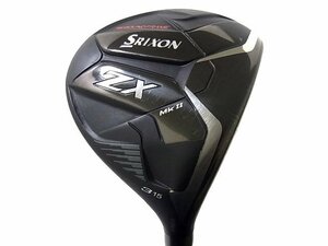 ■ダンロップ■SRIXON ZX k Ⅱ■3W■15■S■SPEEDER NX GREEN 60■中古■1円～