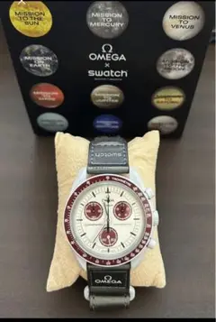 【美品】オメガ Swatch PLUTO 腕時計