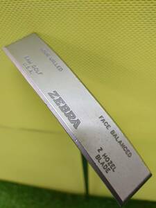 ゼブラ　ZEBRA　Z　HOZEL　BLADE　TOUR　MILLED　FACE　BALANCED　パター　右