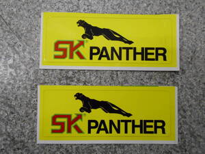 長期保管品　SK　PANTHER　SK　パンサー　ステッカー　2枚　まとめて　クリックポスト