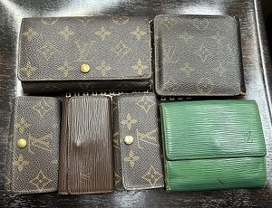 ◇1円 ★ LOUIS VUITTON ルイヴィトン 財布・キーケースまとめて6個セット モノグラム エピ ★ヴィトンまとめ売り 中古