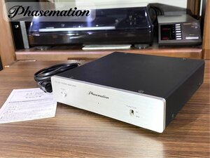 フォノイコライザー アンプ Phasemation EA-200 取説等付属 Audio Station