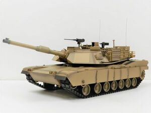 ☆塗装済み完成品☆ Heng Long 2.4GHz 1/16 アメリカ軍 M1A2 エイブラムス 3918-1 【赤外線バトルシステム付 対戦可能 Ver.7.0】