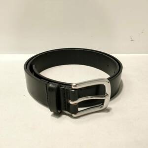BEROMA Leather belt レザー ベルト ブラック ベロマ 店舗受取可