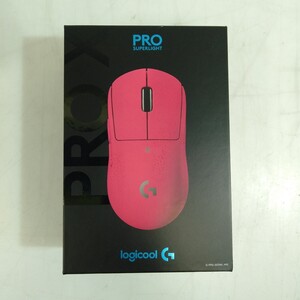 Logicool G PRO X SUPERLIGHT ワイヤレス ゲーミングマウス G-PPD-003WL-MG LIGHTSPEED HERO マゼンタ ピンク