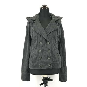 アバクロ/abercrombie ＆ fitch★パーカー/ピーコート【women’s size -M/グレー/gray】Coats/Jackets/Jumpers◆BH25