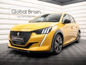 プジョー 208 P21 GT フロント リップ スポイラー＋ ウィングレット / フロント スプリッター バンパー アンダー ディフューザー