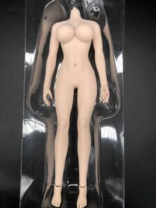 国内発送 1/6 JIAOU DOLL シームレス女性素体 バストサイズLL　白肌　WS01