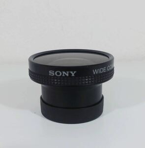 良品 レンズ SONY VCL-0637 x0.6 WIDE CONVERSION LENS ソニー ワイドコンバージョンレンズ レンズ遊び ワイコン コンバージョン ワイド