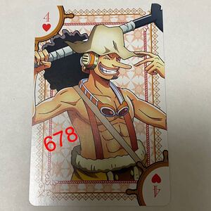 【バラ売り】 東京ワンピースタワー ウソップ トランプ キャラクターランキング トンガリストア 麦わらストア ONE PIECE 東京タワー