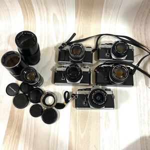 OLYMPUS オリンパス　OM-1 OM-2 50mm 1.4 フィルムカメラ　レンズ　動作未確認　まとめ売り