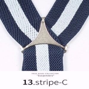 サスペンダー◇Ｙ◇25mmフォーマルからカジュアルまで幅広いスタイリング 13.stripe-C