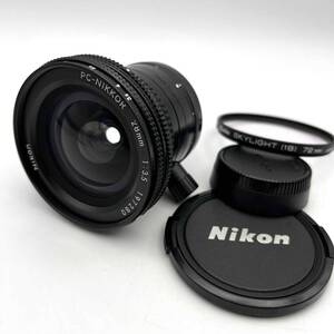 ニコン Nikon PC-NIKKOR 28mm f3.5 シフトレンズ MF 一眼カメラレンズ 広角レンズ 単焦点レンズ マニュアルフォーカス 