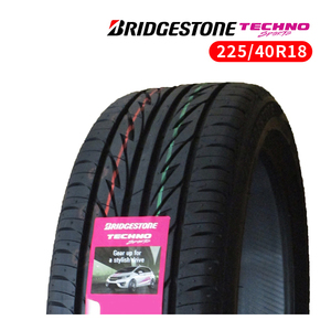 225/40R18 2024年製造 新品サマータイヤ BRIDGESTONE TECHNO SPORTS 送料無料 ブリヂストン テクノスポーツ 225/40/18