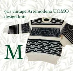 90s vintage Artemodena UOMO ニット M