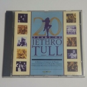 CD★JETHRO TULL「20 YEARS OF JETHRO TULL」UK盤 EMI SWINDON ジェスロ・タル