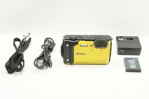 【適格請求書発行】良品 Nikon ニコン COOLPIX W300 コンパクトデジタルカメラ イエロー【アルプスカメラ】240513p